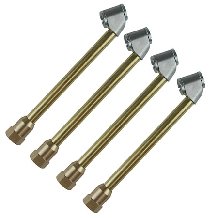 Primefit XP Pro Dual Tire Inflator Chuck, 4PK XC2001-4